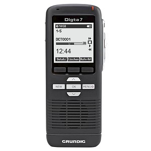 GRUNDIG Digta 7 mit DigtaSoft One digitales Diktiergerät 2 GB von Grundig