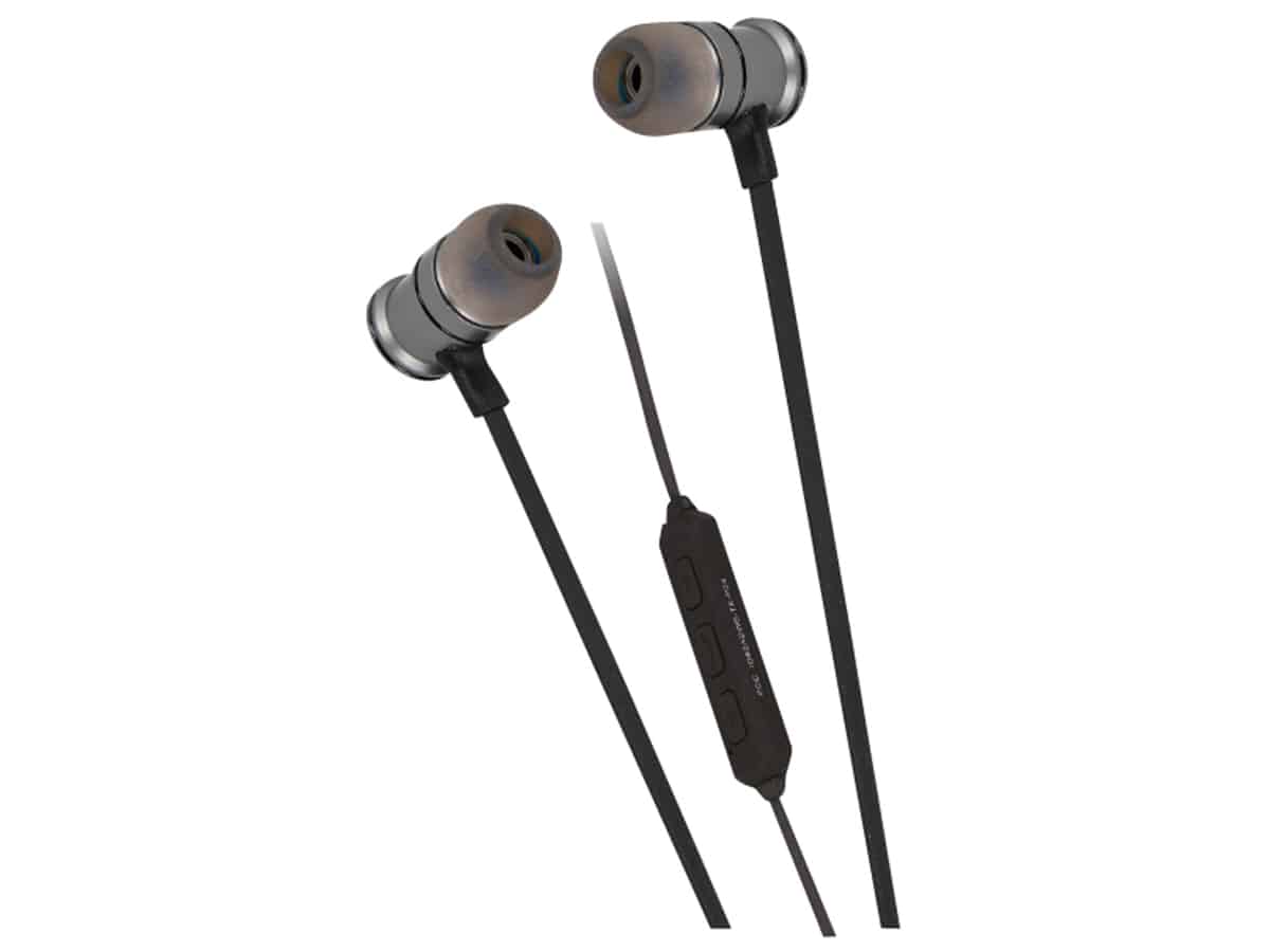 GRUNDIG In-Ear Ohrhörer inkl. Mikrofon, mit Magnet-Fixierung, schwarz von Grundig