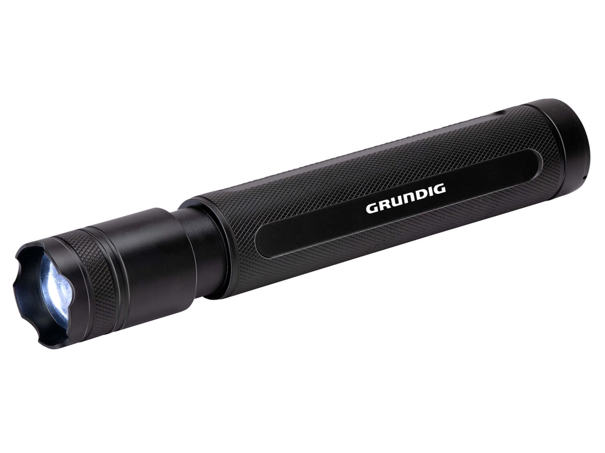GRUNDIG LED-Taschenlampe, 12 W, 1200 Lm 42,5 x245 mm GRUNDIG LED-Taschenlampe, 12 W, 1200 Lm 42,5 x245 mm von Grundig