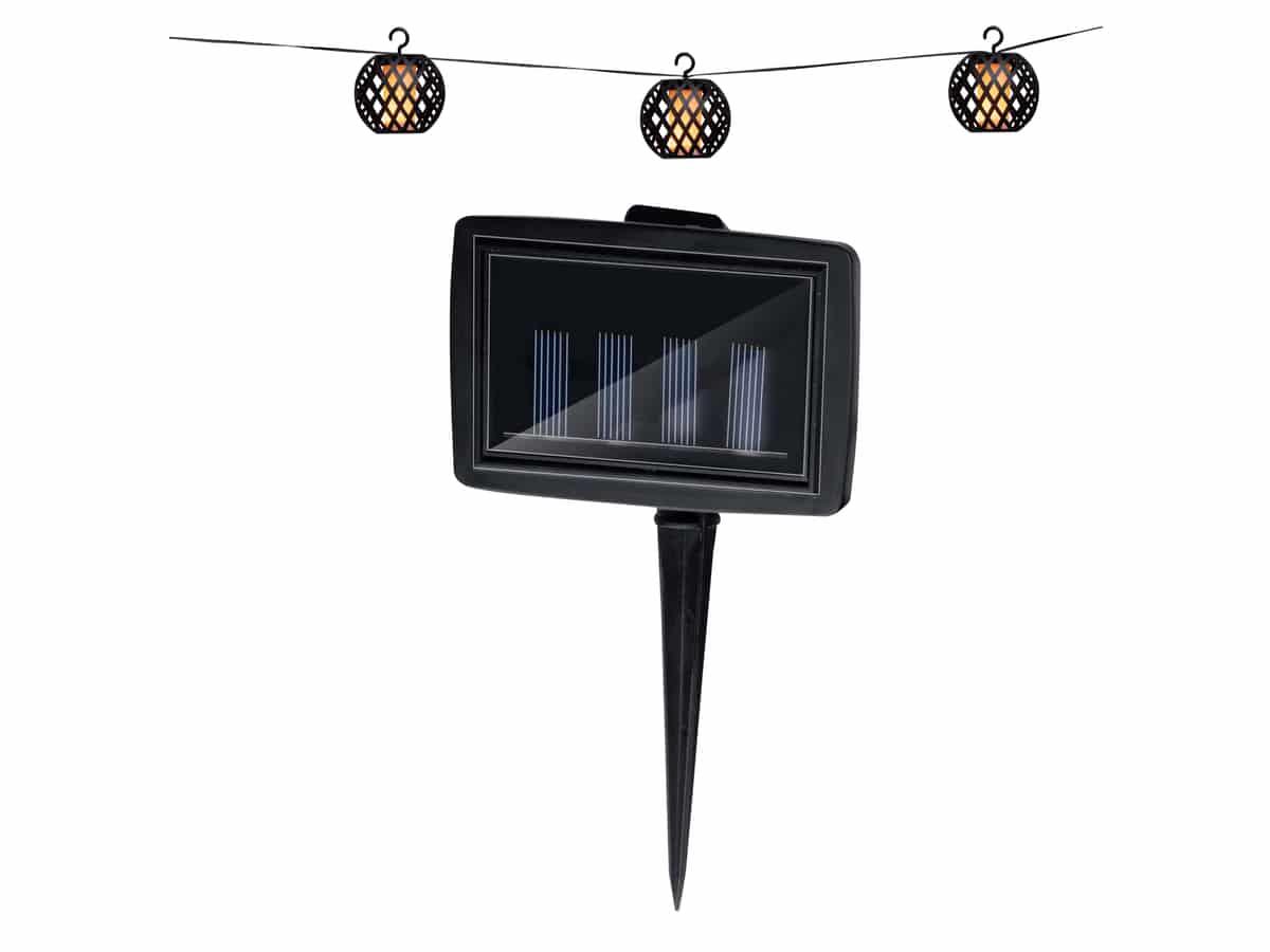 GRUNDIG Solar-Lichterkette, 3,4 m, 8x Leuchten von Grundig