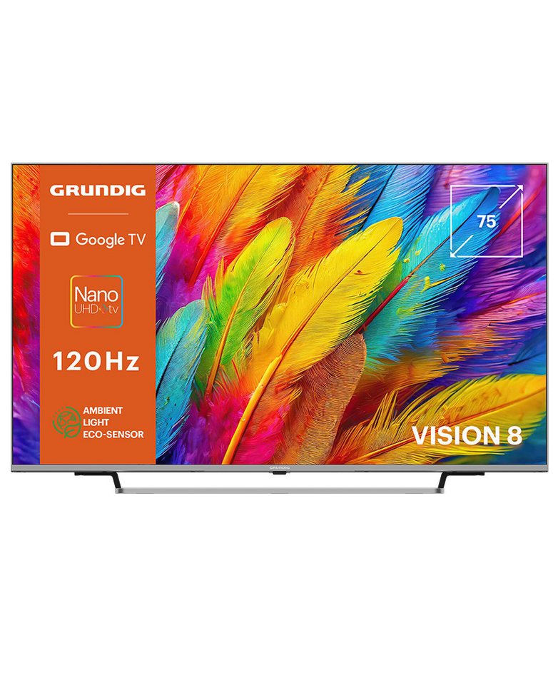 Grundig 75 VOE 83 EAN LED-Fernseher (189 cm/75 Zoll, Nano UHD+ Display - 120Hz, Bluetooth, HDR10+, Magic Fidelity, Dolby Atmos) von Grundig