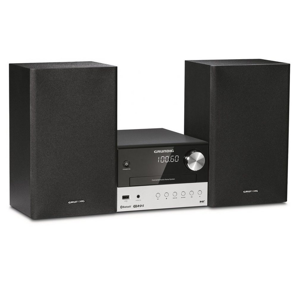 Grundig CMS 3000 BT DAB+ Mini-System silber/schwarz Microanlage Grundig CMS 3000 BT DAB+ Mini-System silber/schwarz Microanlage von Grundig