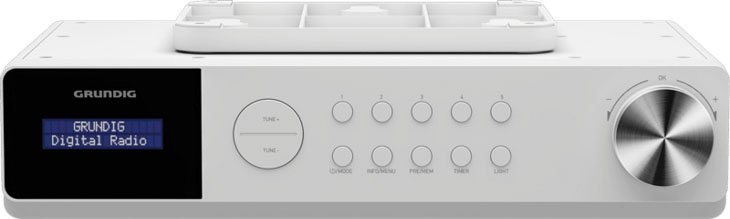 Grundig DKR 1000 BT DAB+ Küchen-Radio (Digitalradio (DAB), FM-Tuner, FM-Tuner mit RDS, 6 W) von Grundig