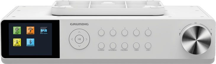 Grundig DKR 3000 BT DAB+ WEB Küchen-Radio (Digitalradio (DAB), FM-Tuner, FM-Tuner mit RDS, Internetradio, 14 W) von Grundig