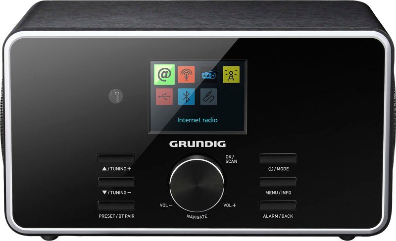 Grundig DTR 5000 X Internet-Radio (Digitalradio (DAB), FM-Tuner, FM-Tuner mit RDS, Internetradio, 14 W) von Grundig