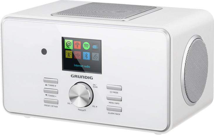 Grundig DTR 6000 X Tragbar Analog & Digital Weiß (GIR1080) von Grundig