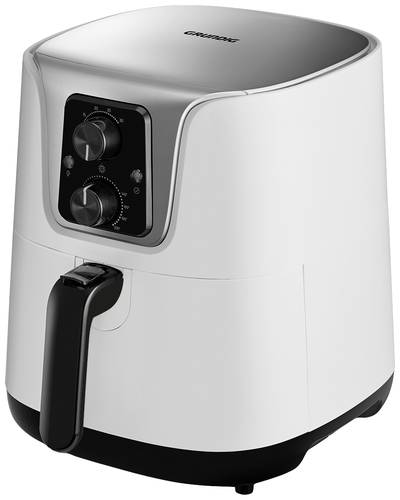 Grundig FRY 6840 Heißluft-Fritteuse 1300W Weiß, Silber von Grundig