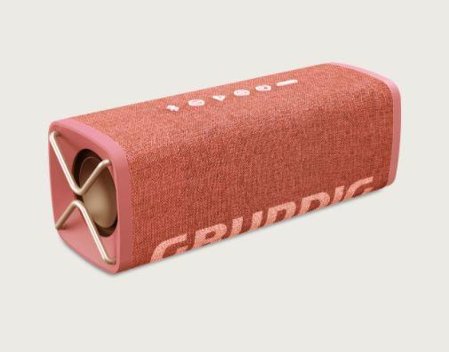 Grundig GBT Club - 20 W - 80 - 20000 Hz - Verkabelt & Kabellos - 20 m - USB Typ-C - Koralle (GBTClub/cor) von Grundig