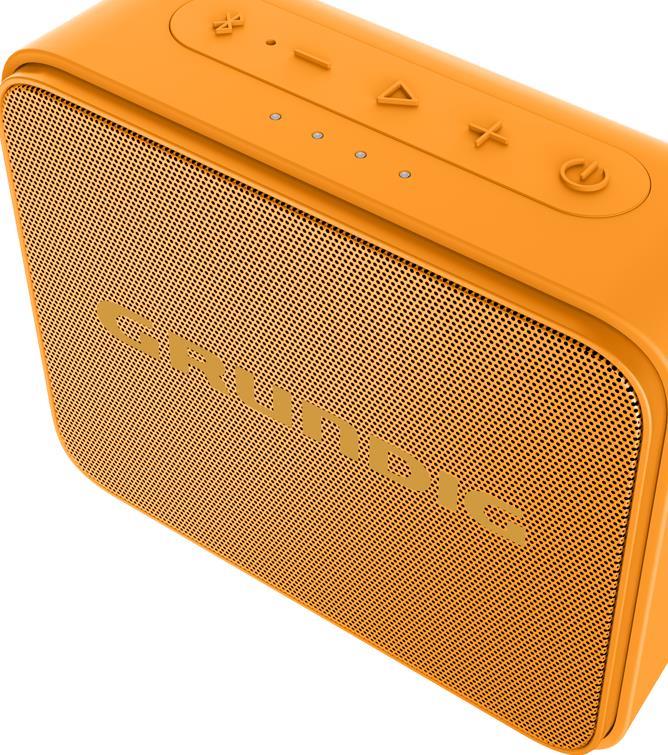 Grundig GBT Jam - Lautsprecher - tragbar - kabellos - Bluetooth - 3,5 Watt - orange (GLR7754) von Grundig