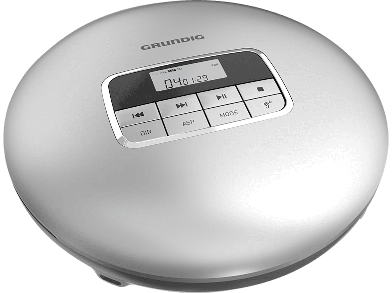 Grundig GCP1020 CD-Player Persönlicher CD-Player Weiß (GCP1020) von Grundig