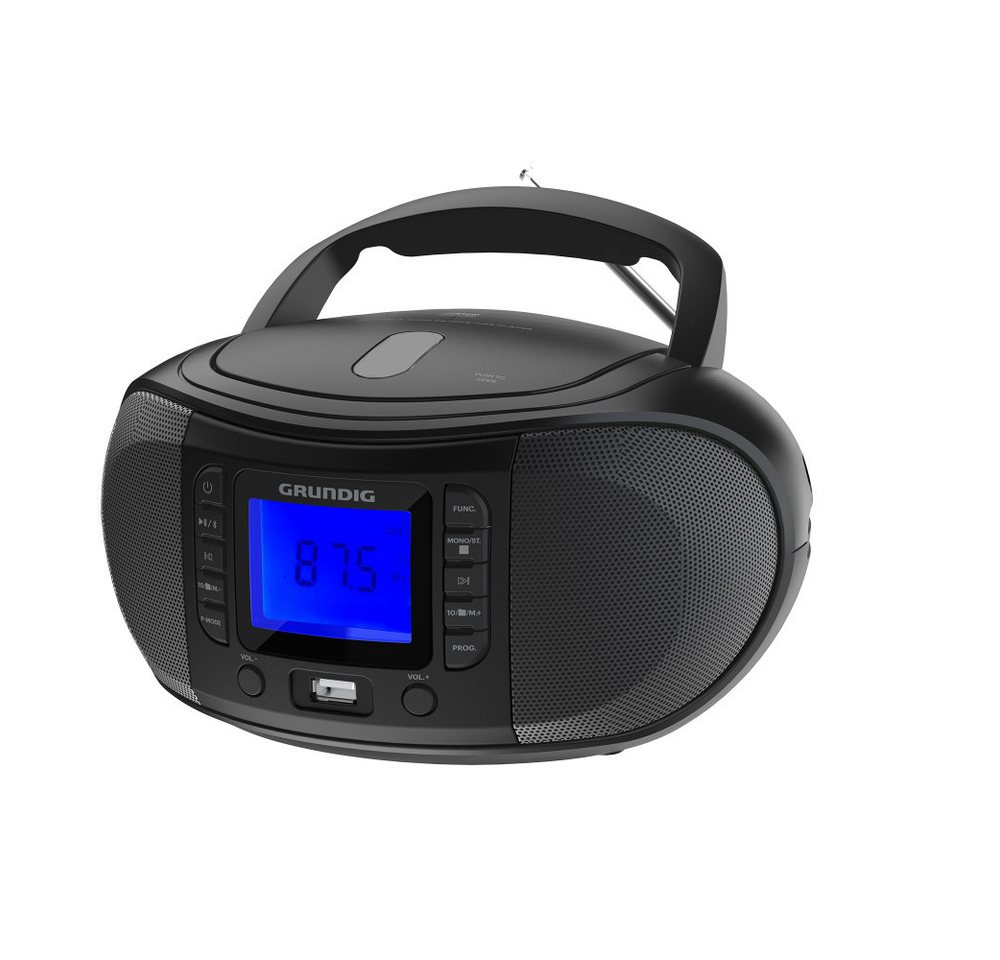 Grundig GRB 3500 Schwarz Radiorekorder mit CD-Spieler CD-Radiorecorder Grundig GRB 3500 Schwarz Radiorekorder mit CD-Spieler CD-Radiorecorder von Grundig