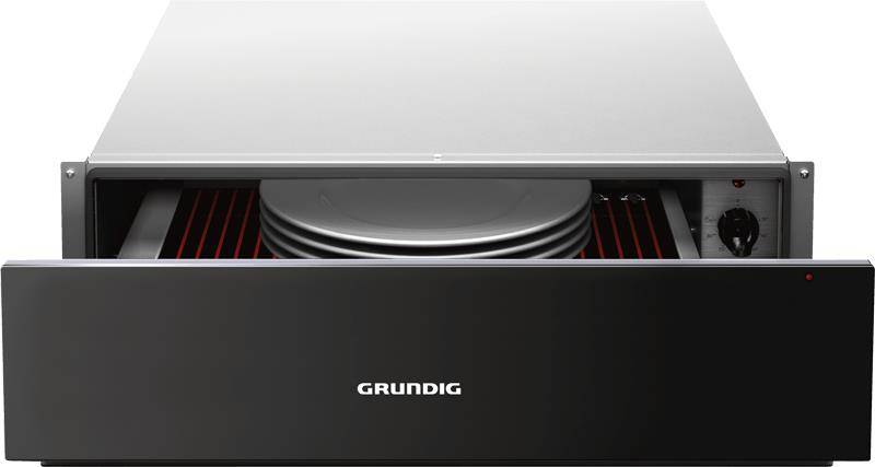 Grundig GWS 2152 B Wärmeschublade 22 l 800 W Schwarz (GWS 2152 B) von Grundig