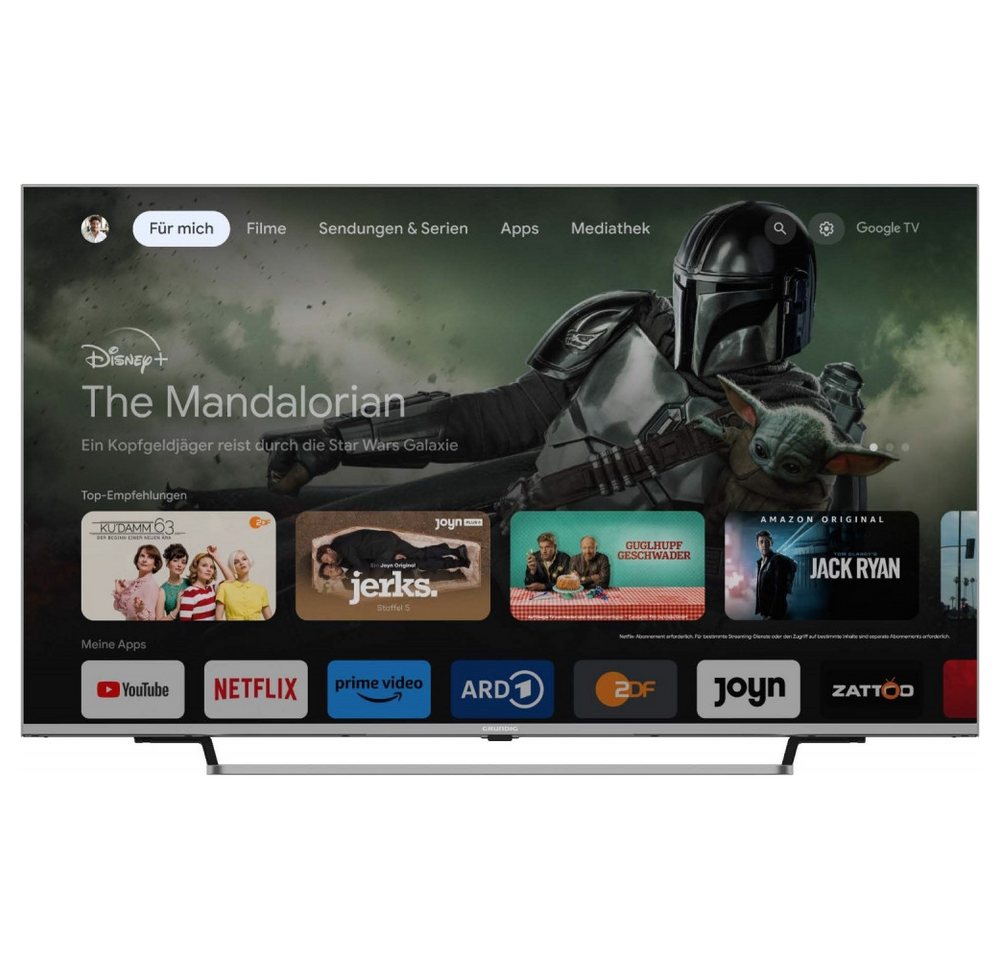 Grundig 55 EUD 555 DE1T00 LCD-LED Fernseher (55 Zoll, Full HD, Full HD) von Grundig