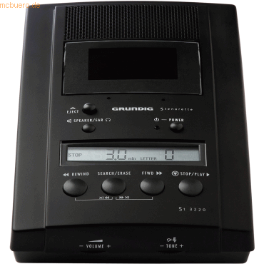 Grundig Stenorette St 3220 anthrazit von Grundig