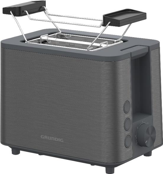 Grundig TA 7340 2 Scheibe(n) 950 W Schwarz (GMS8001) von Grundig