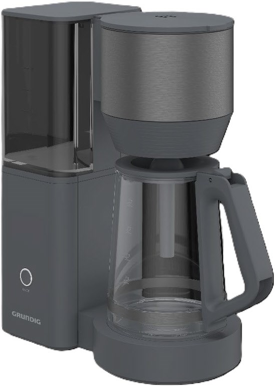 KM 7340 Kaffeeautomat dark inox von Grundig