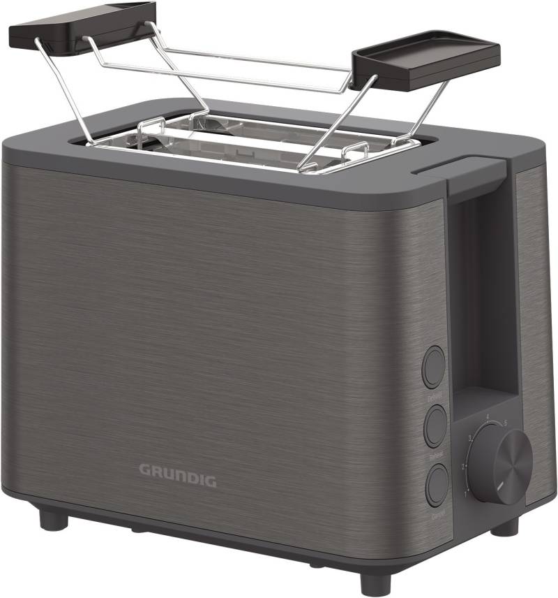 TA 7340 Kompakt-Toaster dark inox von Grundig