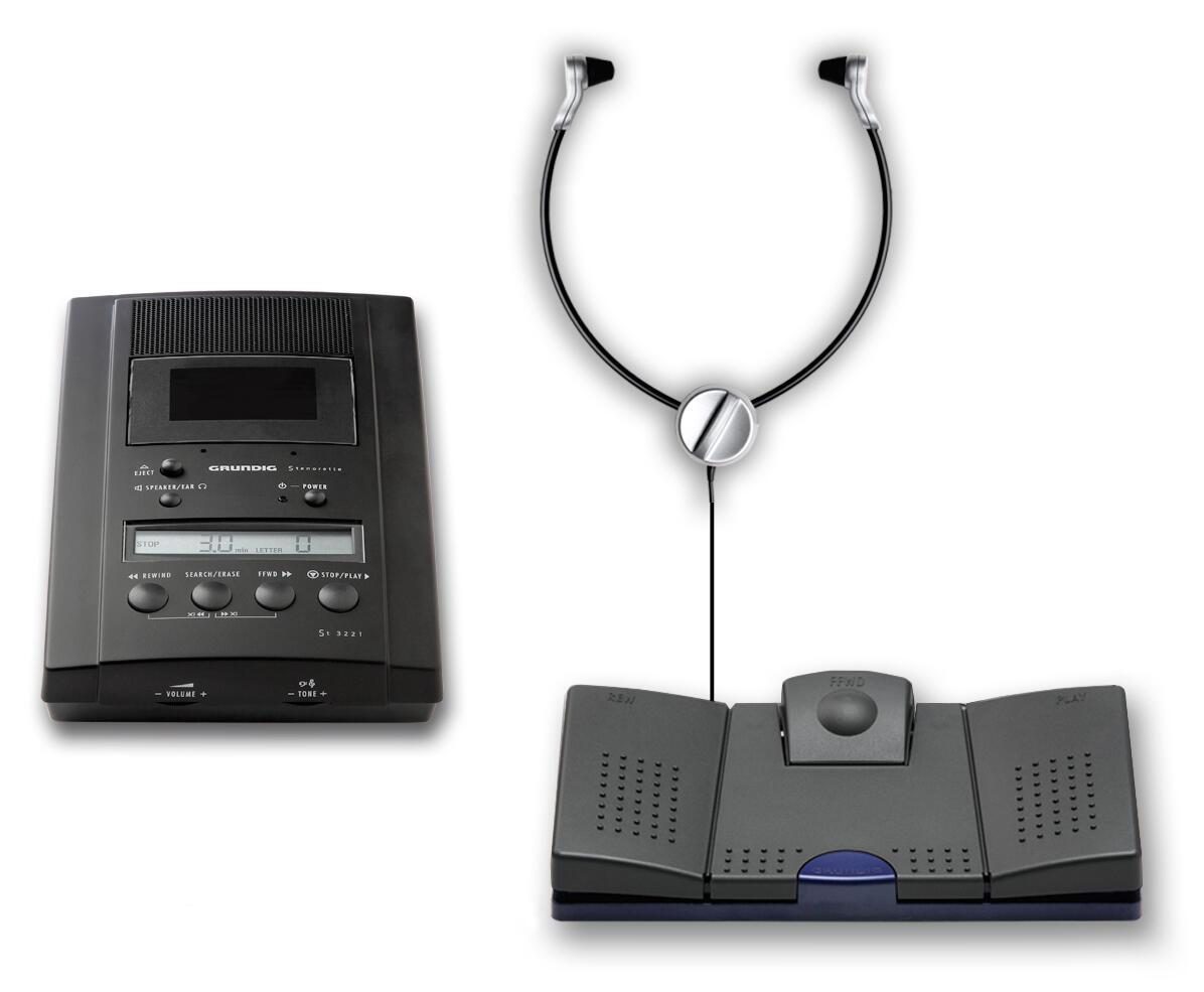GRUNDIG Stenorette St 3221 Wiedergabegerät-Set GRUNDIG Stenorette St 3221 Wiedergabegerät-Set von Grundig