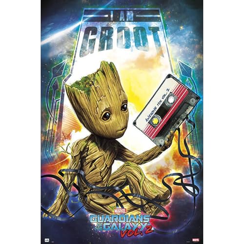 Grupo Erik Editores Guardians Of The Galaxy Vol 2 groot gpe5150 – Poster von Grupo Erik Editores