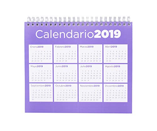 Grupo Erik Editores cs19027 – Kalender Generic Desktop-2019, 17 x 20 cm von Grupo Erik Editores