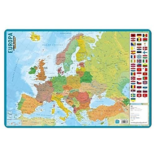 Grupo Erik Editores lpe263 – Lamina EDUCATIVA mit Design Karte von Europa von Grupo Erik Editores