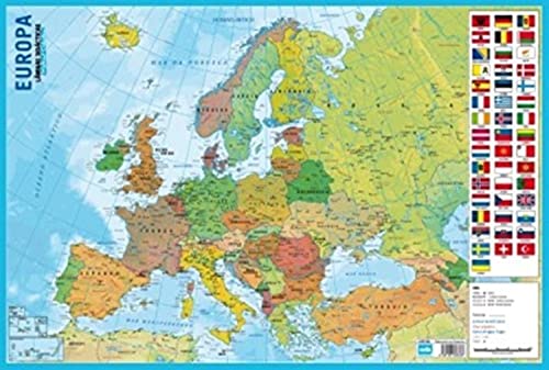 Grupo Erik editores-lamina DIDACTICA PORTUGUES Karte gibt Europa von Grupo Erik Editores