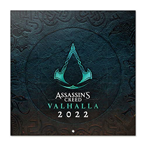 Grupo Erik Assassins Creed Kalender 2022 Wandkalender 2022 Groß für 12 Monate mit Geschenk Poster von Grupo Erik