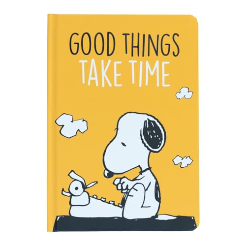 Grupo Erik Bullet Journal Notizbuch A5 Peanuts Snoopy Hardcover Notizbuch Notizblock A5 Tagebuch Mädchen und Jungen - Offizieller Snoopy Merch von Grupo Erik