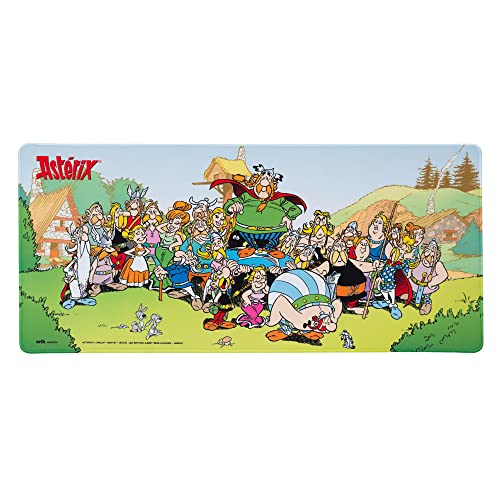 Grupo Erik Gaming Mauspad XXL Asterix und Obelix Gaming Mousepad XXL rutschfest und Wasserabweisend Mauspad Groß - Mouse Pad XXL Gaming Schreibtischunterlage PC Zubehör Gaming von Grupo Erik