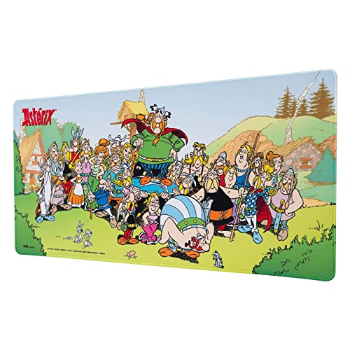 Grupo Erik Gaming Mauspad XXL Asterix und Obelix Gaming Mousepad XXL rutschfest und Wasserabweisend Mauspad Groß - Mouse Pad Gaming Schreibtischunterlage PC Zubehör Gaming von Grupo Erik
