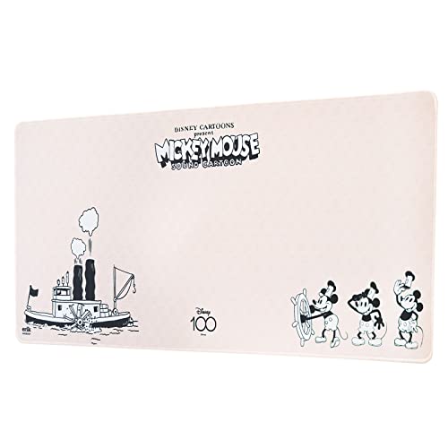 Grupo Erik Gaming Mauspad XXL Disney Mickey Mouse Jubiläum Gaming Mousepad XXL rutschfest und Wasserabweisend Mauspad Groß - Mouse Pad XXL Gaming Schreibtischunterlage von Grupo Erik