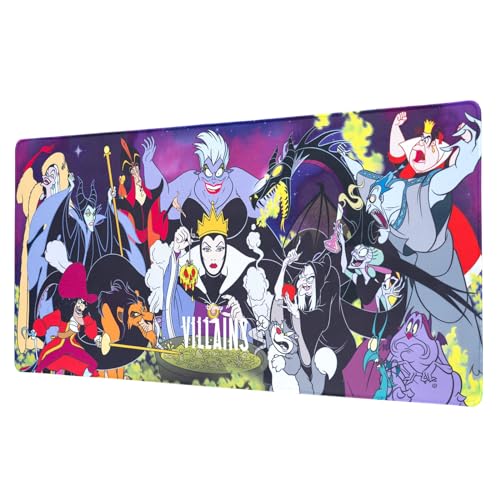 Grupo Erik Gaming Mauspad XXL Disney Villians Gaming Mousepad XXL rutschfest und Wasserabweisend Mauspad Groß - Mouse Pad XXL Gaming Schreibtischunterlage PC Zubehör Gaming Disney Merch von Grupo Erik