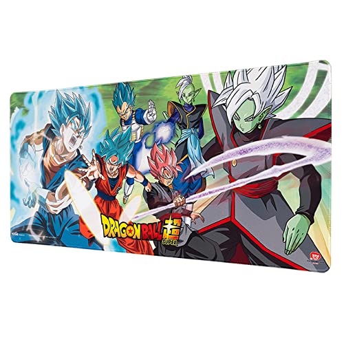 Grupo Erik Gaming Mauspad XXL Dragon Ball Super Gaming Mousepad XXL rutschfest und Wasserabweisend Mauspad Groß - Mouse Pad Gaming Schreibtischunterlage PC Zubehör Gaming Dragon Ball Fanartikel von Grupo Erik