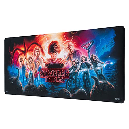 Grupo Erik Gaming Mauspad XXL Mauspad Stranger Things Gaming Mousepad XXL rutschfest und Wasserabweisend Mauspad Groß - Mouse Pad XXL Gaming Schreibtischunterlage PC Zubehör von Grupo Erik