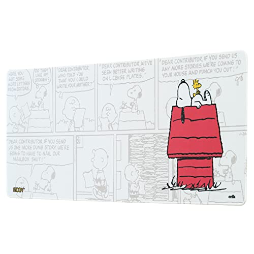 Grupo Erik Mauspad XXL Peanuts Snoopy Gaming Mousepad XXL rutschfest und Wasserabweisend Mauspad Groß - Mouse Pad XXL Gaming Schreibtischunterlage PC Zubehör Gaming von Grupo Erik