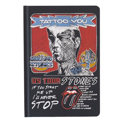 Grupo Erik Notizbuch A5 The Rolling Stones A5 Notizbuch Klein Bullet Journal A5 - Reisetagebuch zum selberschreiben - Journal A5 Tagebuch Mädchen und Jungen The Rolling Stones Merch Grupo Erik Notizbuch A5 The Rolling Stones A5 Notizbuch Klein Bullet Journal A5 - Reisetagebuch zum selberschreiben - Journal A5 Tagebuch Mädchen und Jungen The Rolling Stones Merch von Grupo Erik