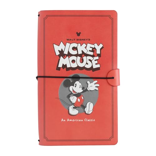 Grupo Erik Reisetagebuch zum Selberschreiben Disney Mickey Mouse Bullet Journal Dotted Notizbuch Tagebuch für Erwachsene Kinder Notizbuch Klein Zeichenbuch Skizzenbuch Notizbuch Gepunktet von Grupo Erik