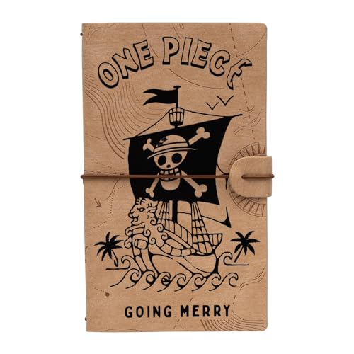 Grupo Erik Reisetagebuch zum Selberschreiben Netflix One Piece Bullet Journal Dotted Notizbuch Leder (synthetisch) Tagebuch für Erwachsene Kinder Notizbuch Klein Zeichenbuch Skizzenbuch Notizbuch von Grupo Erik