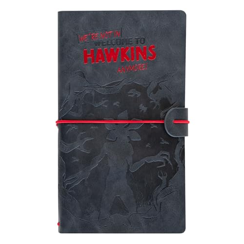 Grupo Erik Reisetagebuch zum Selberschreiben Stranger Things Bullet Journal Dotted Notizbuch Leder (synthetisch) Tagebuch für Erwachsene Kinder Notizbuch Klein Zeichenbuch Skizzenbuch Notizbuch von Grupo Erik