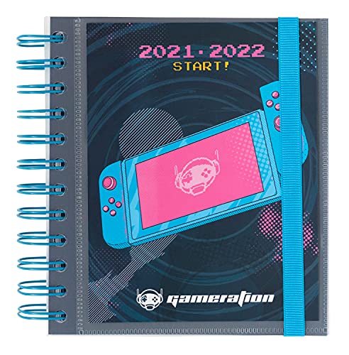 Grupo Erik Schulplaner 2021 2022 Gameration - Ringbuch Kalender 2021-2022 - Terminkalender 2021 2022 Tagesplaner Terminplaner, Schwarz, ADPM2117 Grupo Erik Schulplaner 2021 2022 Gameration - Ringbuch Kalender 2021-2022 - Terminkalender 2021 2022 Tagesplaner Terminplaner, Schwarz, ADPM2117 von Grupo Erik