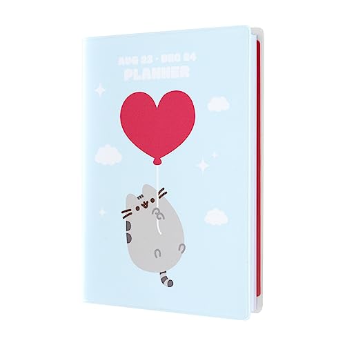 Grupo Erik Schulplaner 2023 2024 Schüler und Studierende Pusheen Kalender 2024 Buchkalender - Hausaufgabenheft 2023/2024 - Schülerkalender 2023 2024 Ringbuch A6 Taschenkalender Klein von Grupo Erik