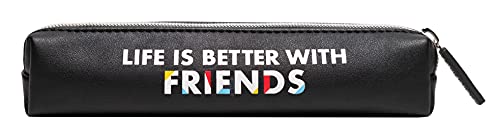 Grupo Erik Stifte Mäppchen Klein Friends 1 Fach - Stift Etui Schule - Federmäppchen Mädchen Schlampermäppchen Jungen von Grupo Erik