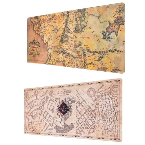 Grupo Erik - XL Mauspad Harry Potter Karte des Rumtreibers - Gaming Mauspad - Mouspad mit Motiv - Harry Potter Fanartikel & XL Mauspad Der Herr der Ringe - Gaming Mousepad Mittelerde - mit Motiv Grupo Erik - XL Mauspad Harry Potter Karte des Rumtreibers - Gaming Mauspad - Mouspad mit Motiv - Harry Potter Fanartikel & XL Mauspad Der Herr der Ringe - Gaming Mousepad Mittelerde - mit Motiv von Grupo Erik