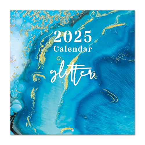 Grupo Erik Kalender 2025 Wandkalender 2025 Grupo Erik Glitter Kalender 2025 Familienplaner 30 x 30 cm 12 Monate Jahreskalender Familienkalender 2025, Dunkelblau Grupo Erik Kalender 2025 Wandkalender 2025 Grupo Erik Glitter Kalender 2025 Familienplaner 30 x 30 cm 12 Monate Jahreskalender Familienkalender 2025, Dunkelblau von Grupo Erik