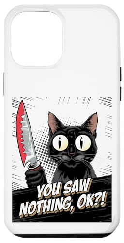 Schwarze Katzen Horror Gothic Halloween Katze Hülle für iPhone 12 Pro Max Schwarze Katzen Horror Gothic Halloween Katze Hülle für iPhone 12 Pro Max von Gruselig Unheimliche Katze Halloween Geschenk