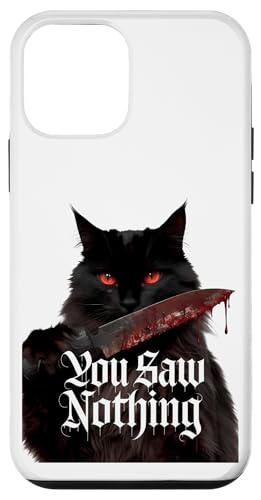 Schwarze Katzen Horror Gothic Halloween Katze Hülle für iPhone 12 mini Schwarze Katzen Horror Gothic Halloween Katze Hülle für iPhone 12 mini von Gruselig Unheimliche Katze Halloween Geschenk
