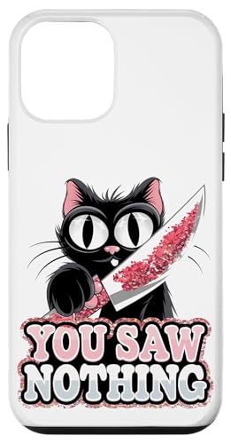 Schwarze Katzen Horror Gothic Halloween Katze Hülle für iPhone 12 mini Schwarze Katzen Horror Gothic Halloween Katze Hülle für iPhone 12 mini von Gruselig Unheimliche Katze Halloween Geschenk