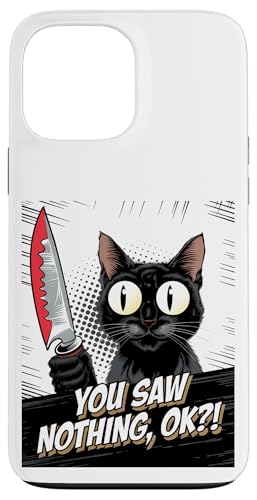 Schwarze Katzen Horror Gothic Halloween Katze Hülle für iPhone 13 Pro Max Schwarze Katzen Horror Gothic Halloween Katze Hülle für iPhone 13 Pro Max von Gruselig Unheimliche Katze Halloween Geschenk