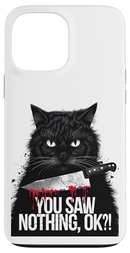 Schwarze Katzen Horror Gothic Halloween Katze Hülle für iPhone 13 Pro Max Schwarze Katzen Horror Gothic Halloween Katze Hülle für iPhone 13 Pro Max von Gruselig Unheimliche Katze Halloween Geschenk