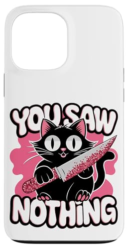 Schwarze Katzen Horror Gothic Halloween Katze Hülle für iPhone 13 Pro Max Schwarze Katzen Horror Gothic Halloween Katze Hülle für iPhone 13 Pro Max von Gruselig Unheimliche Katze Halloween Geschenk